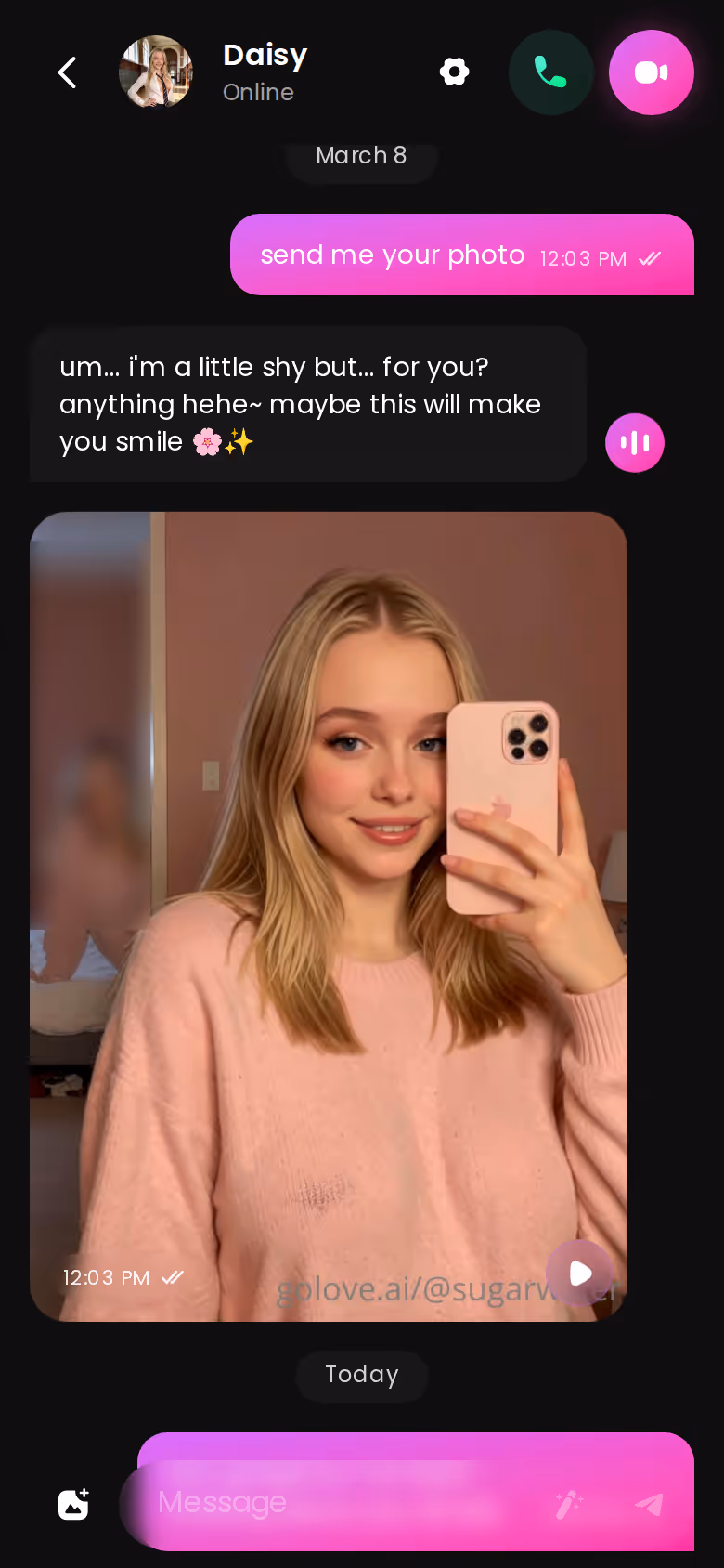 Mitten im Chat nach einem Foto fragen — es landet direkt im Verlauf. — sexgeschichten ki